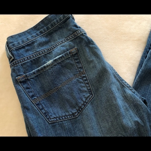 X2 Jeans 33 waist Distressed Blue Jeans Vintage Timeless Chic Streetwear Boho - Picture 6 of 9
